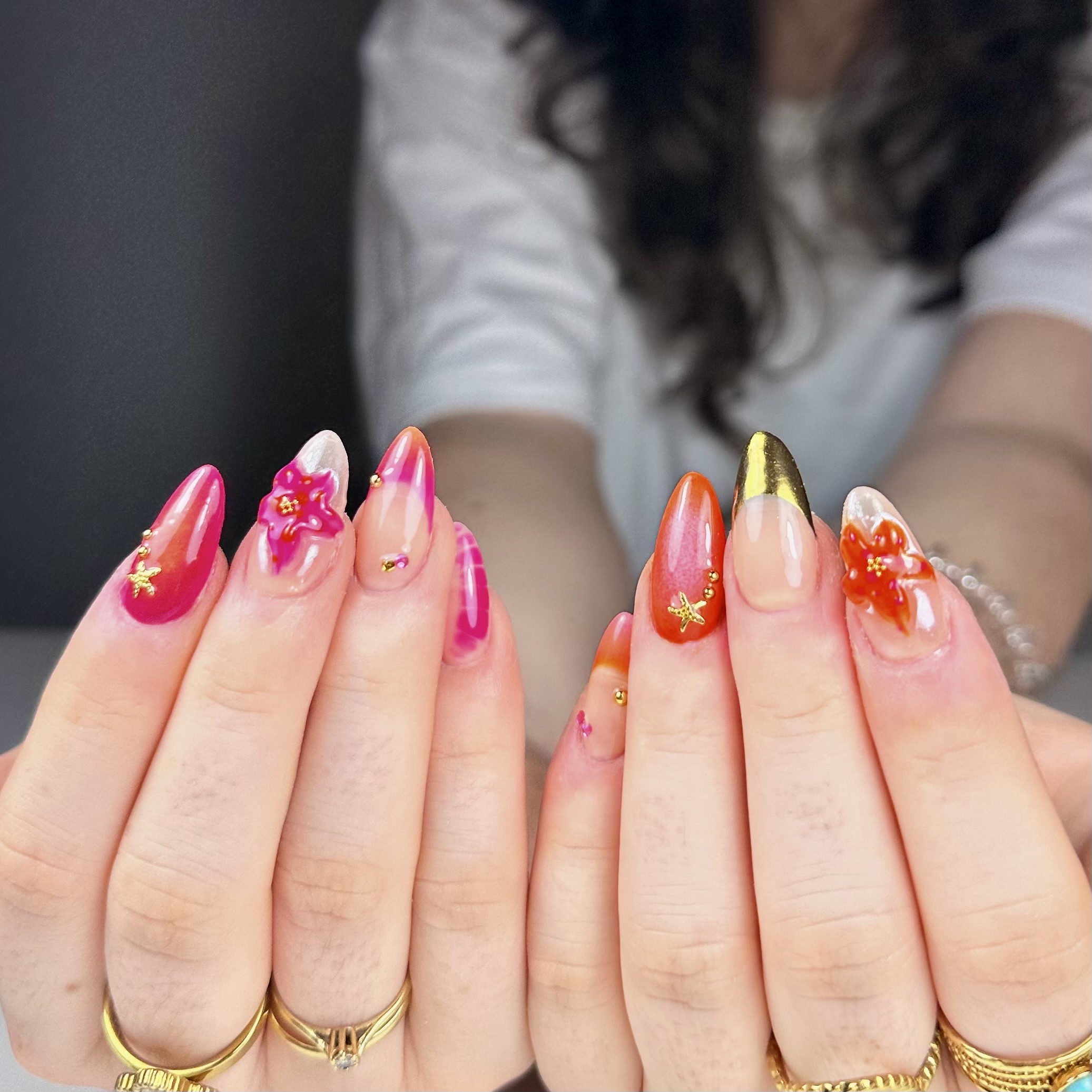 Pose gel élégante réalisée chez Sora Nails